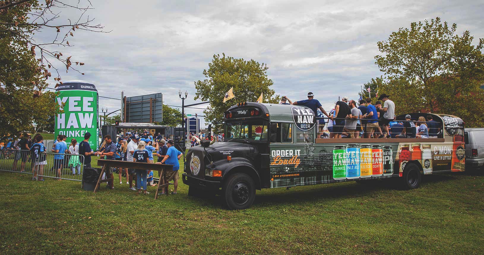 tailgate party truck